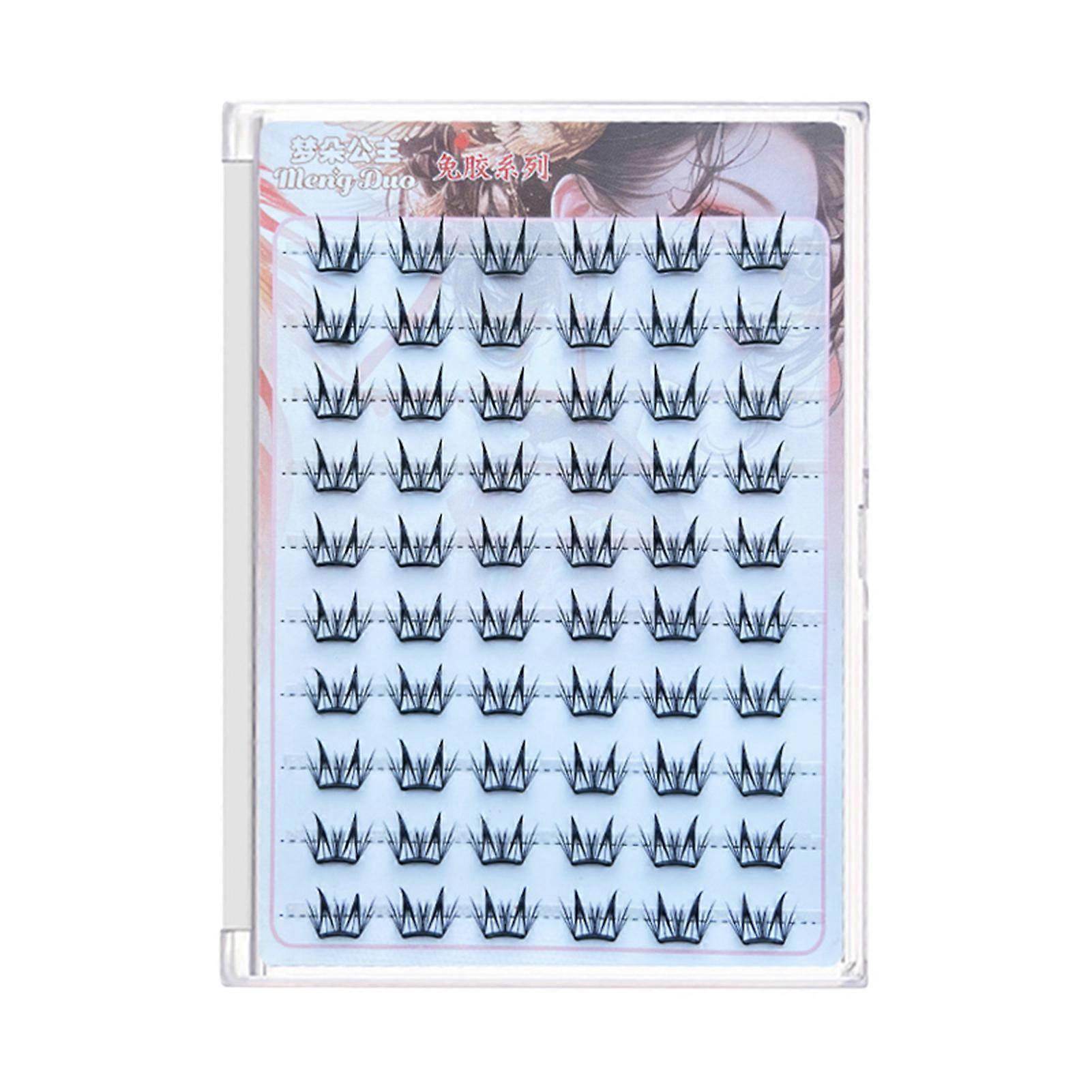 Wioman Pre Glued Lash Clusters Black Band False Eyelashes