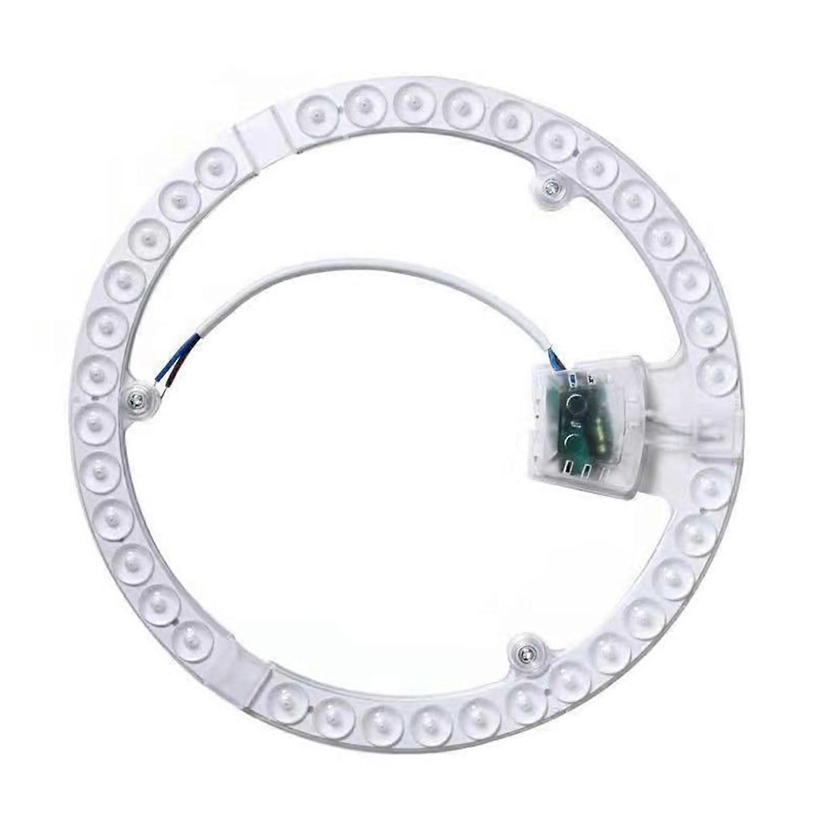 LED Light Engine Retrofit Kit, Ceiling LED Light Replacement for Ceiling Fan Light (White Light, 24W/7.7)