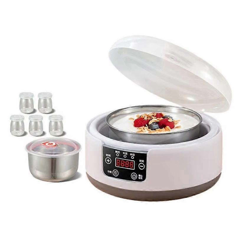 1.2L Yogurt Maker, Yogurt Machine with Adjustable Temperature & Time Control