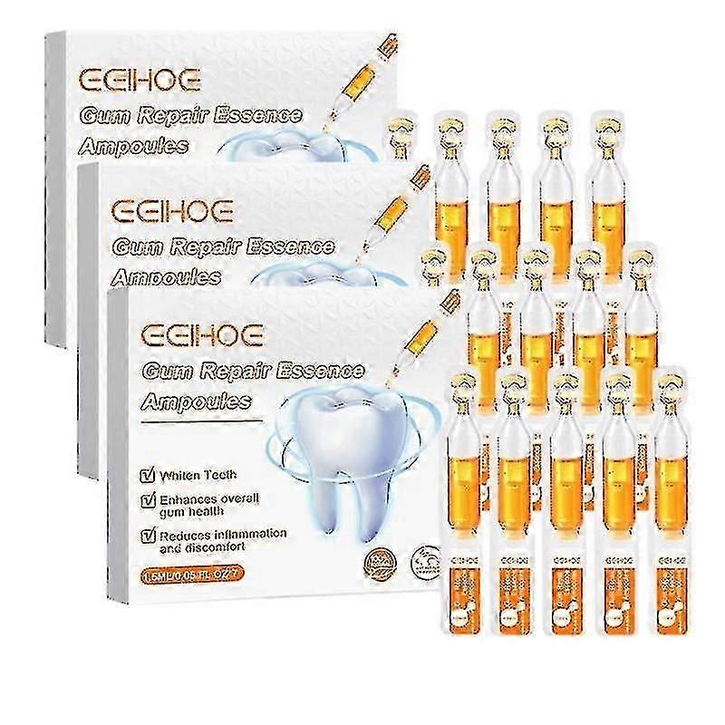21pcs Eelhoe Ampoule Toothpaste, Ampoule Tooth Serum, Ampoule Essence Toothpaste