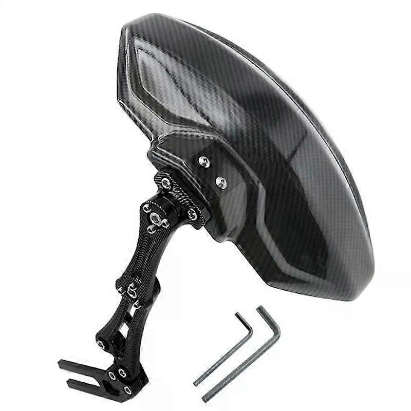 Motorcycle Rear Wheel Fender Mudguard Universal Adjustable Extend Extender Mudguardcarbon Fiber Aluminium AlloyRear Wheel Fender