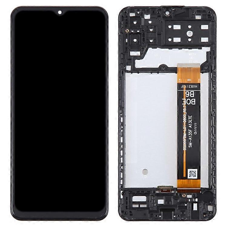 Compatible For Samsung Galaxy M13 4G M135 Grade C LCD Screen and Digitizer Assembly + Frame Part (Without Logo)
