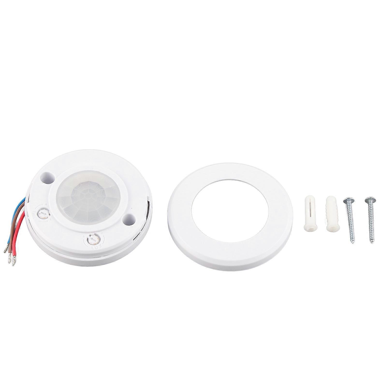 Compact Infrared Motion Sensor - Wide Angle, Adjustable Timing & Easy Installation