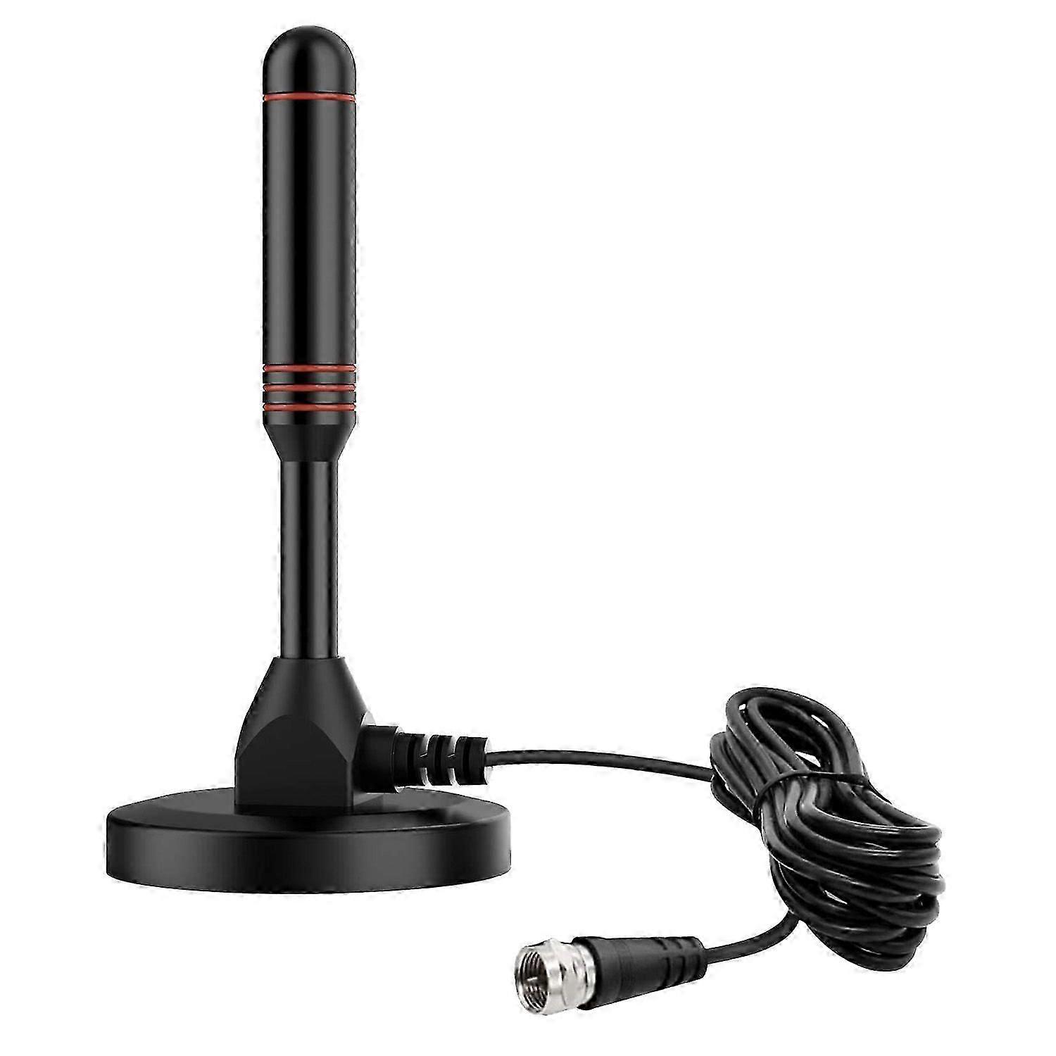 Omnidirectional Digital TV Antenna for Indoor/Outdoor Use - Supports 4K and 1080P TV - Portable and Easy to Install - Enjoy High-Quality Reception Any