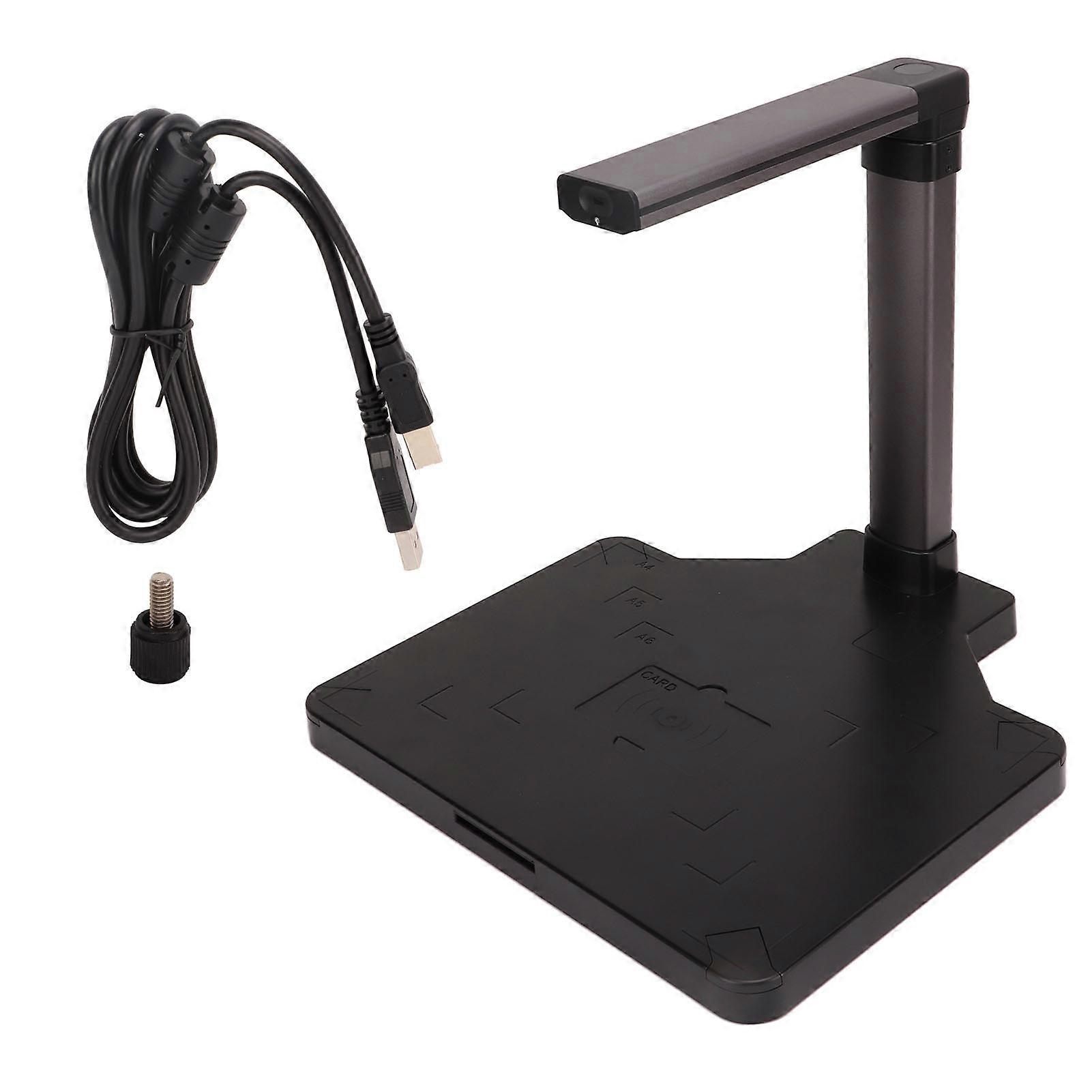 Portable Book High Speed 8MP HD Document USB Image File Camera Scanner with OCR Function X803