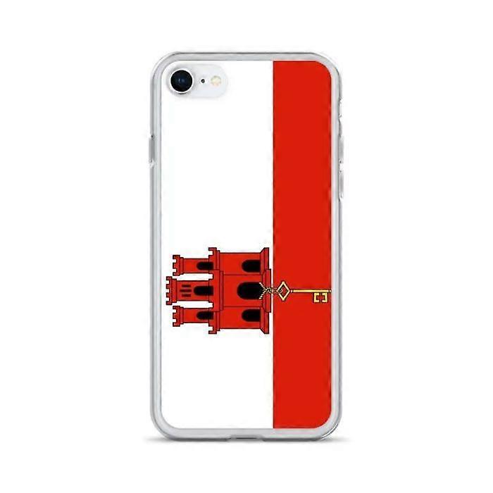 iPhone Case - Gibraltar - SE 2020 - Soft - Multicolor - Flag Design
