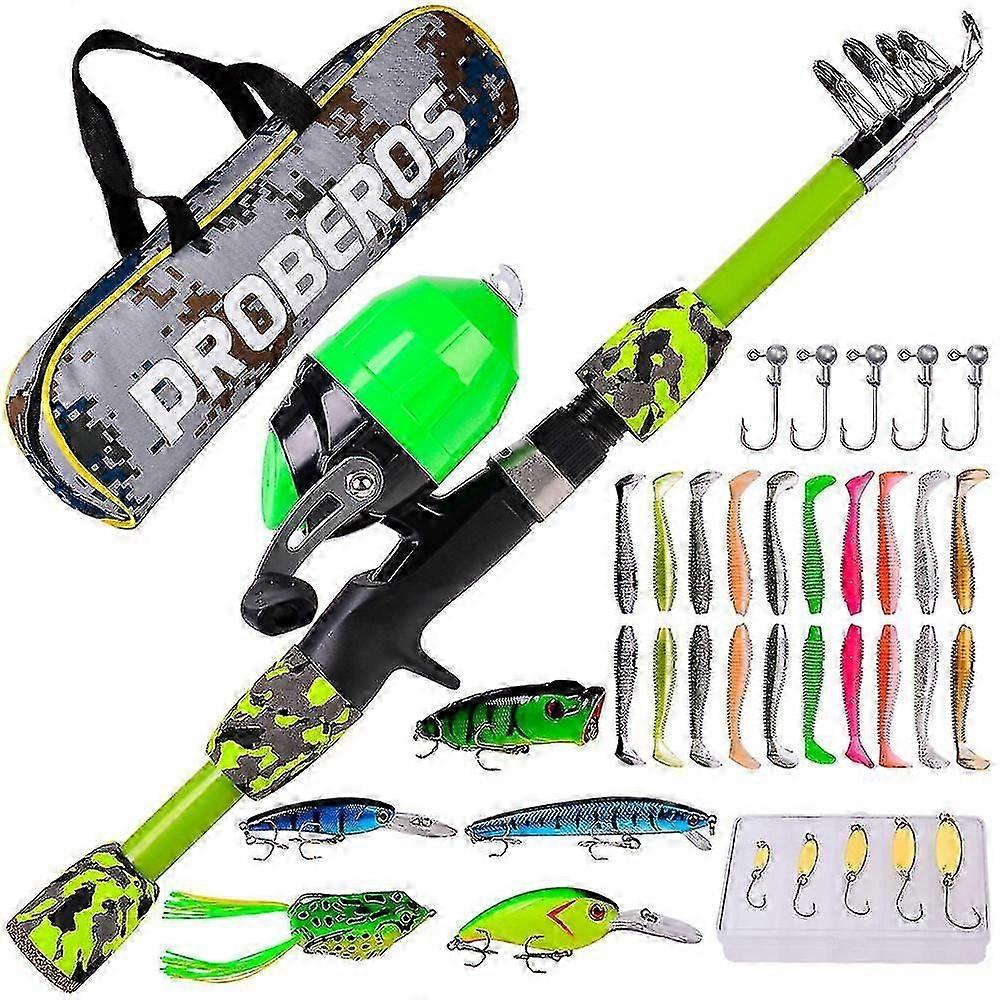 Children's Sea Rod Set Mini Gun Handle Color Fishing Rod Package Combination