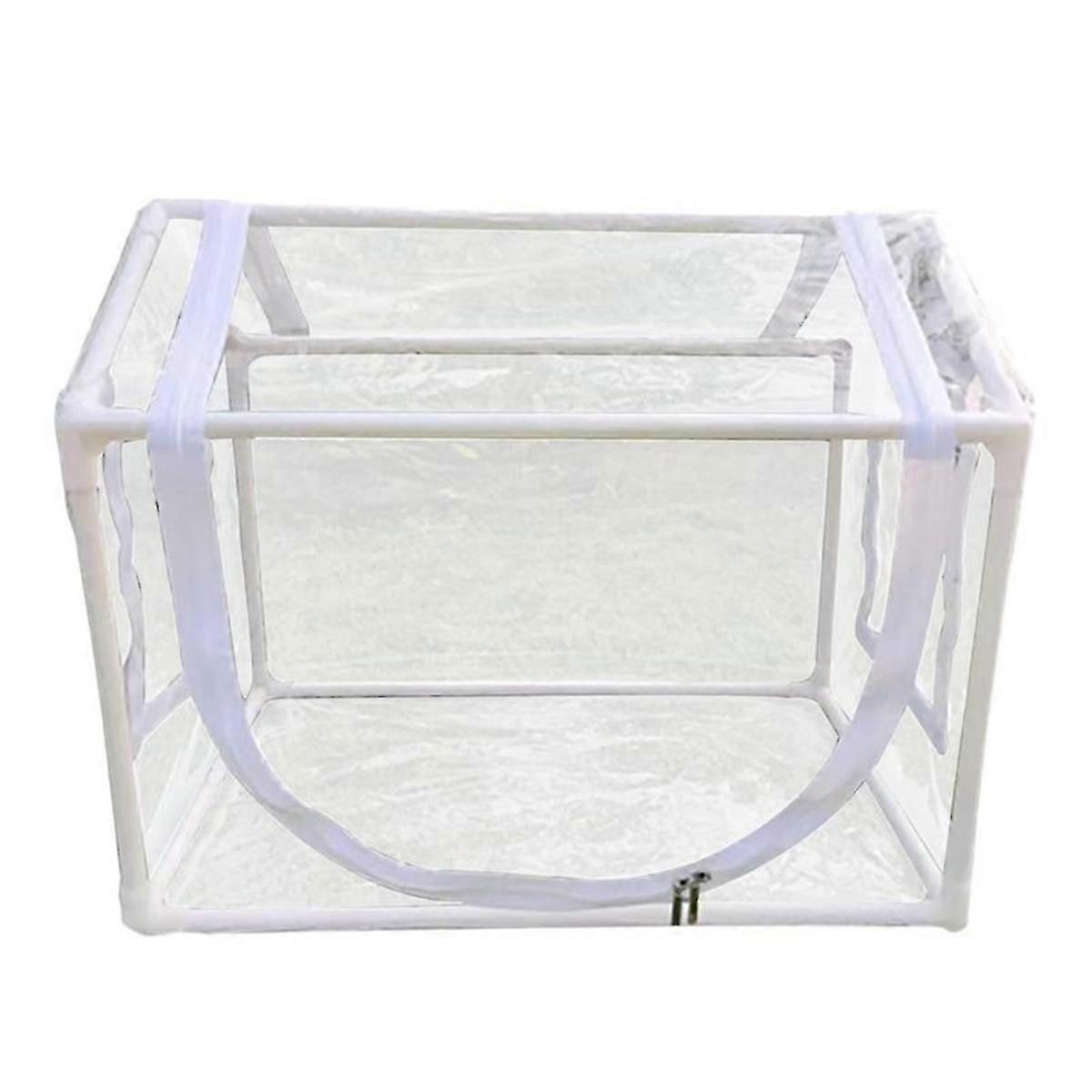 Přenosný skleník Mini zahradnická pláštěnka s policemi