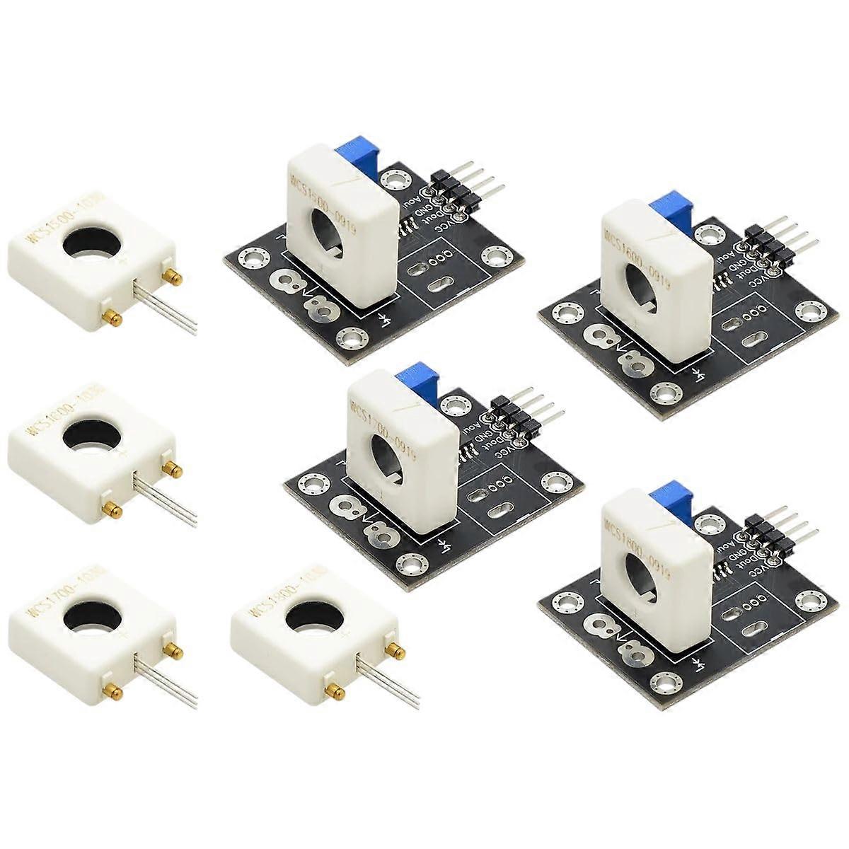 1PCS WCS1600 WCS1700 WCS1800 3 5V Hall Sensor Current Adjustable DC 100A 70A 35A