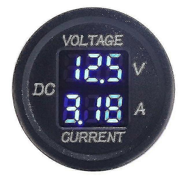 Dc 9v To 48v 0-10a Digital Voltmeter Ammeter Voltage Current Meter Led Display For 12v 24v Electric