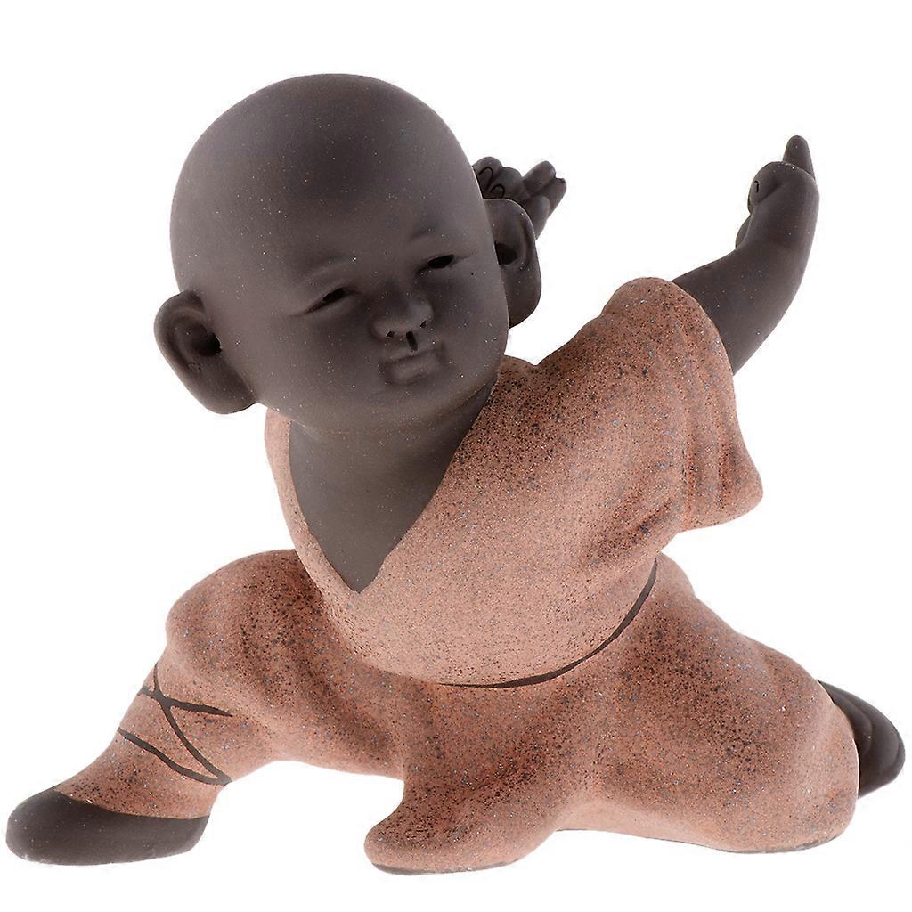 Ceramic Small Buddha Statue Small Figurine Decorative Ornaments