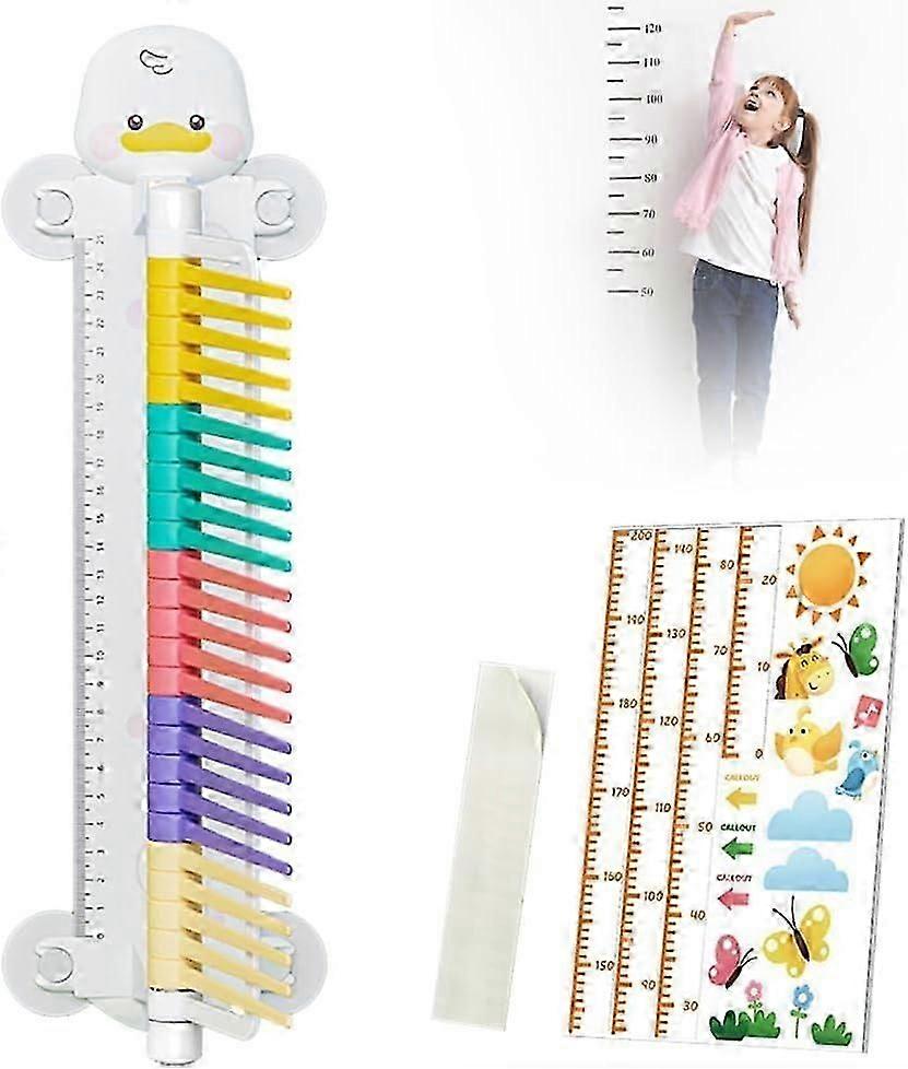 Vertical Jump Measuring Device for Kids, Wall Mounted Vertical Jump Trainer Measurement Test Tool, Cartoon Vertical Jump Tester