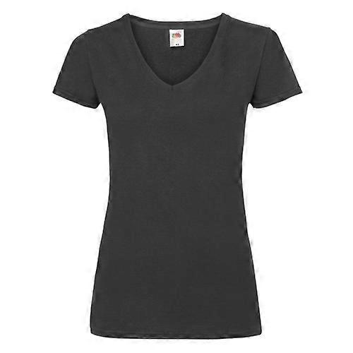 Fruit of the Loom Womens/Ladies Valueweight V Neck T-Shirt