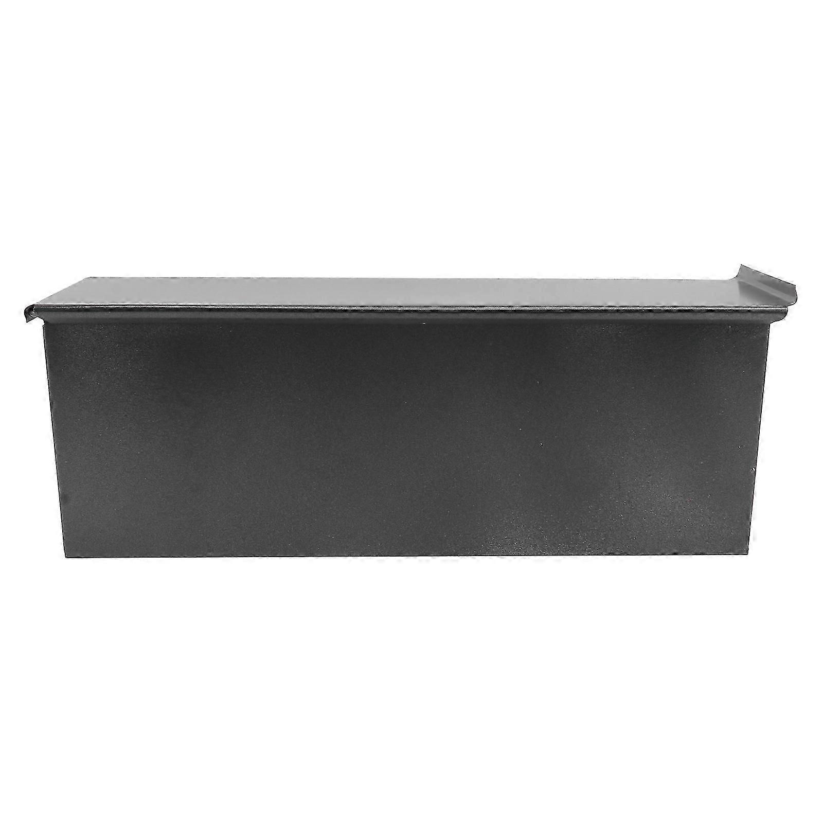 Schwarze Kastenform mit Deckel Antihaft-Brot-Backform Toastform Backform für zu Hause (750g)