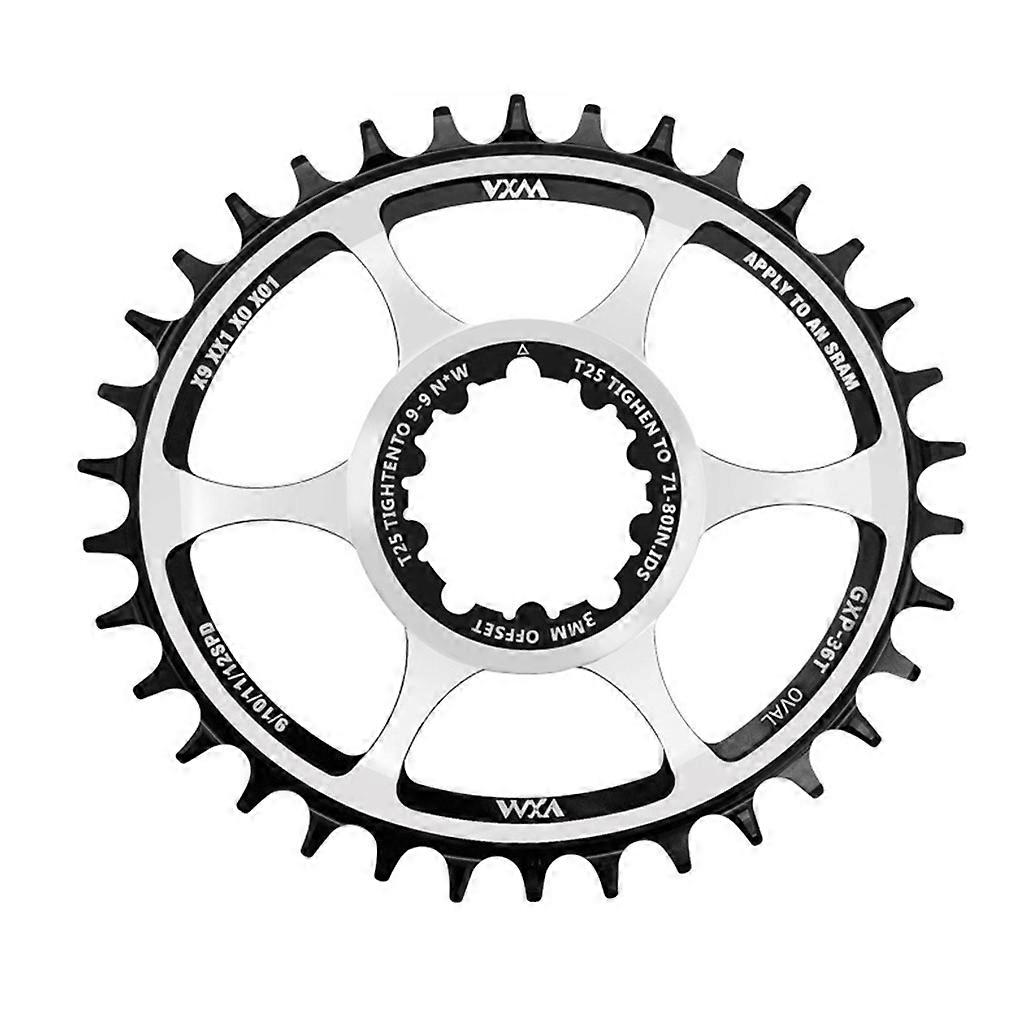 Bicycle Oval Chainring Offset 3mm 32t 34t 36t for Sram Gxp Xx1 Eagle X01 Gx X1 1400 X0 X9 S1400 Mtb Sprocket Multicolor