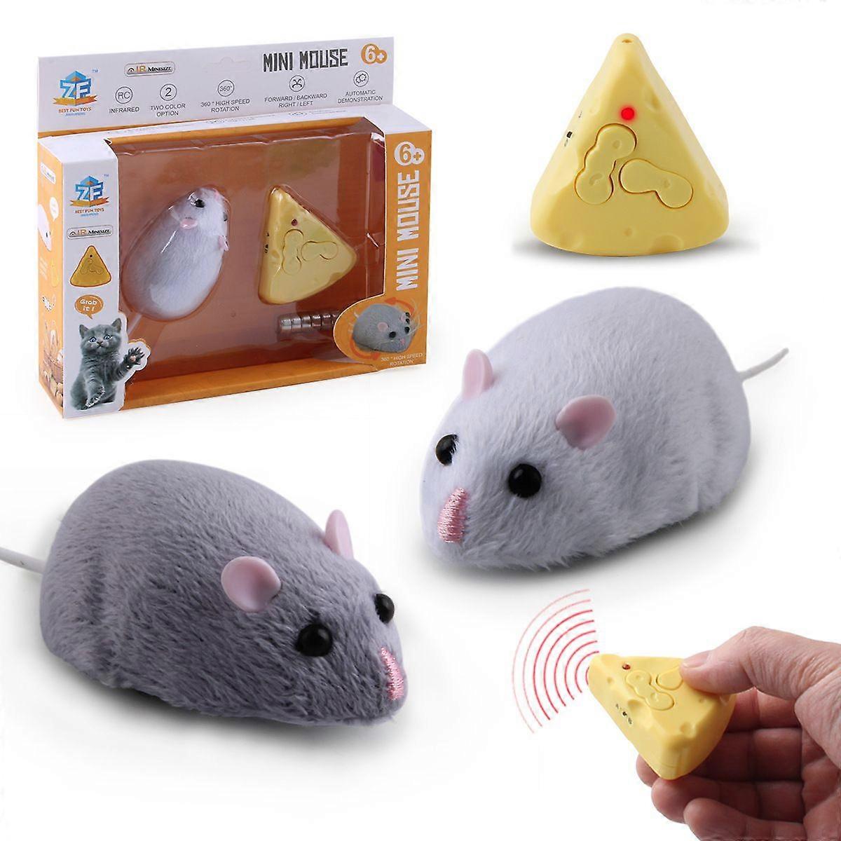 Infrared remote control electric mouse simulation mouse model prank electric mouse toy