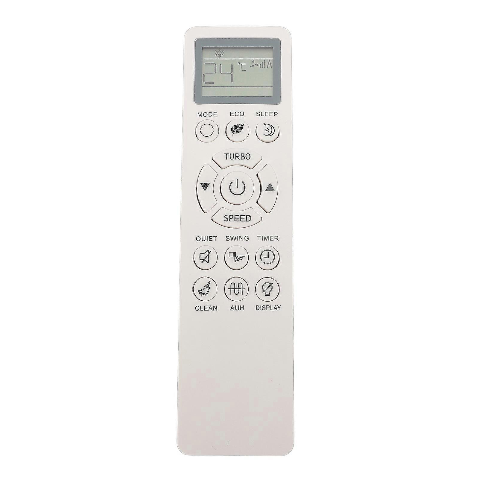 Universal Air Conditioner Remote Control Replacement - Easy Setup, Durable ABS Material