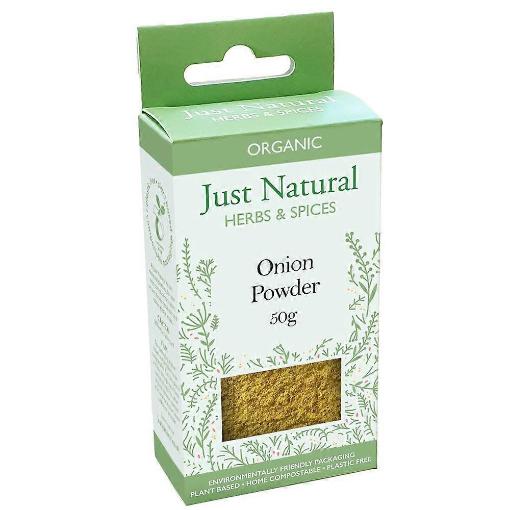 Just Natural Herbs Βιολογικό Κρεμμύδι σε Σκόνη (Κουτί) 50g