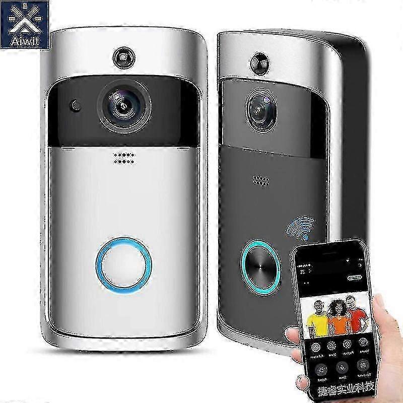 Additional Wireless Video Doorbell Battery, 2k Hd, Doorbell With Camera Function, Free, Personal Ide