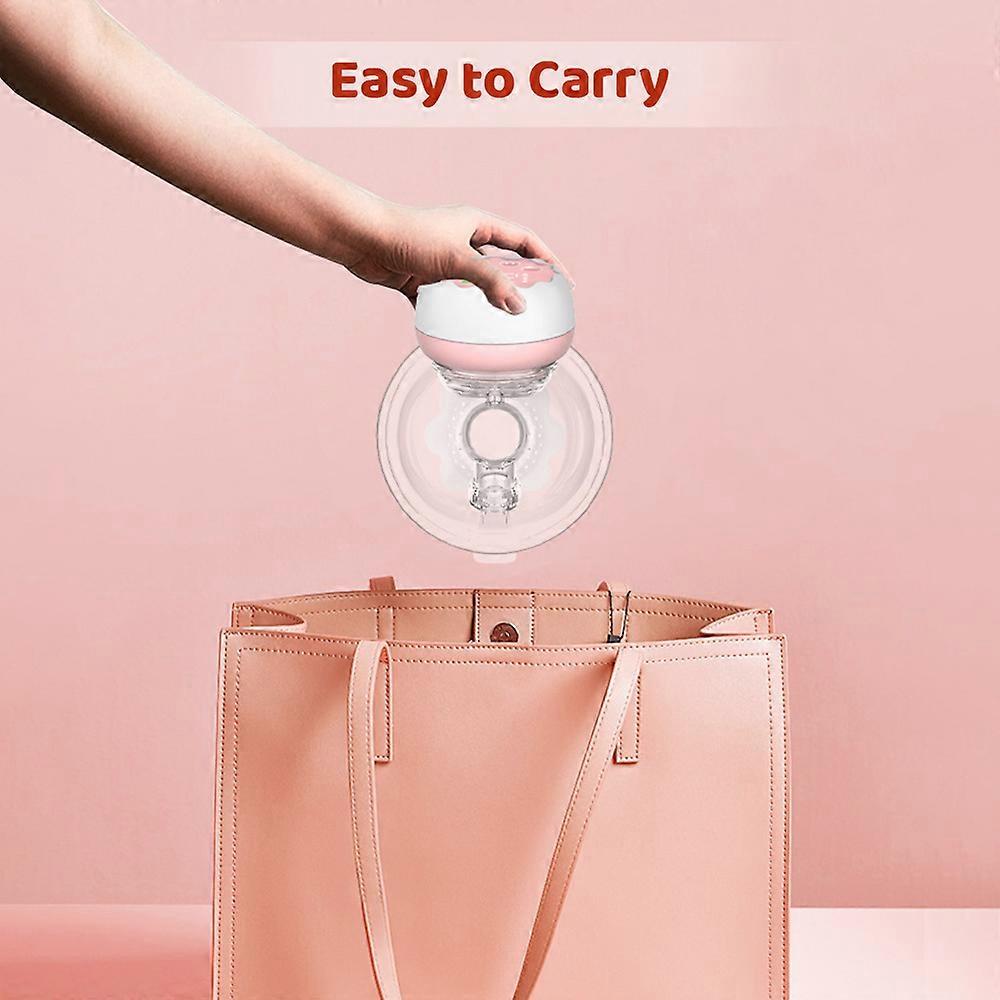 Wearable Breast Pump Hands Free Electric Breast Pump for Breastfeeding 4 Modes 12 Suction Level Low Noise Built-in Battery with 180ml Milk Collector