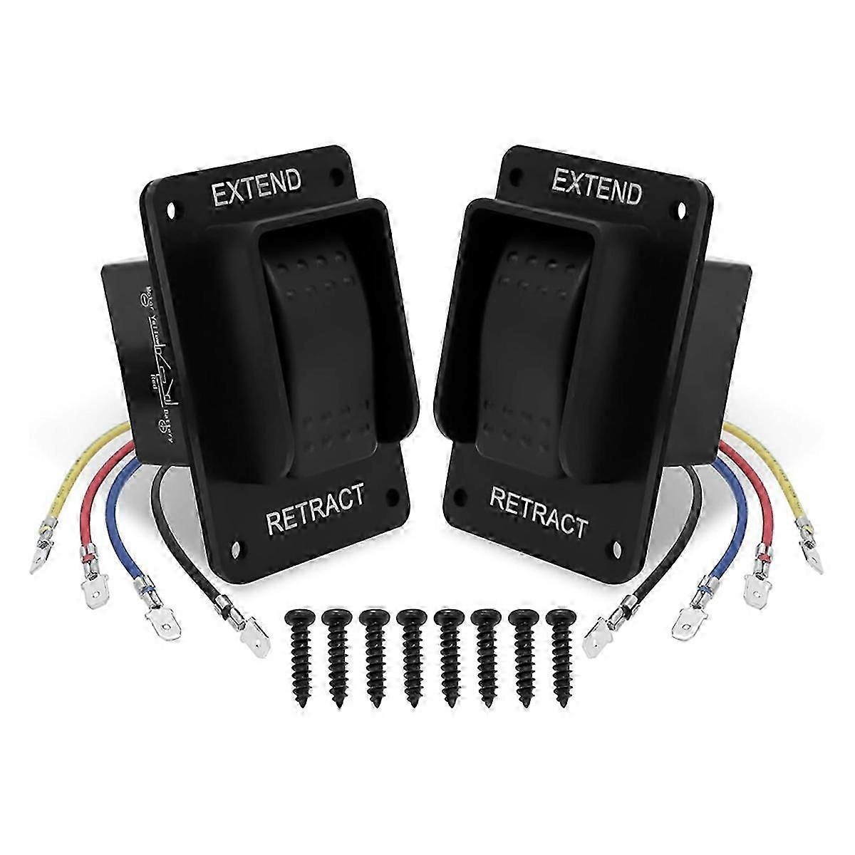 2stk 387874 RV elektrisk stabilisator jack switch