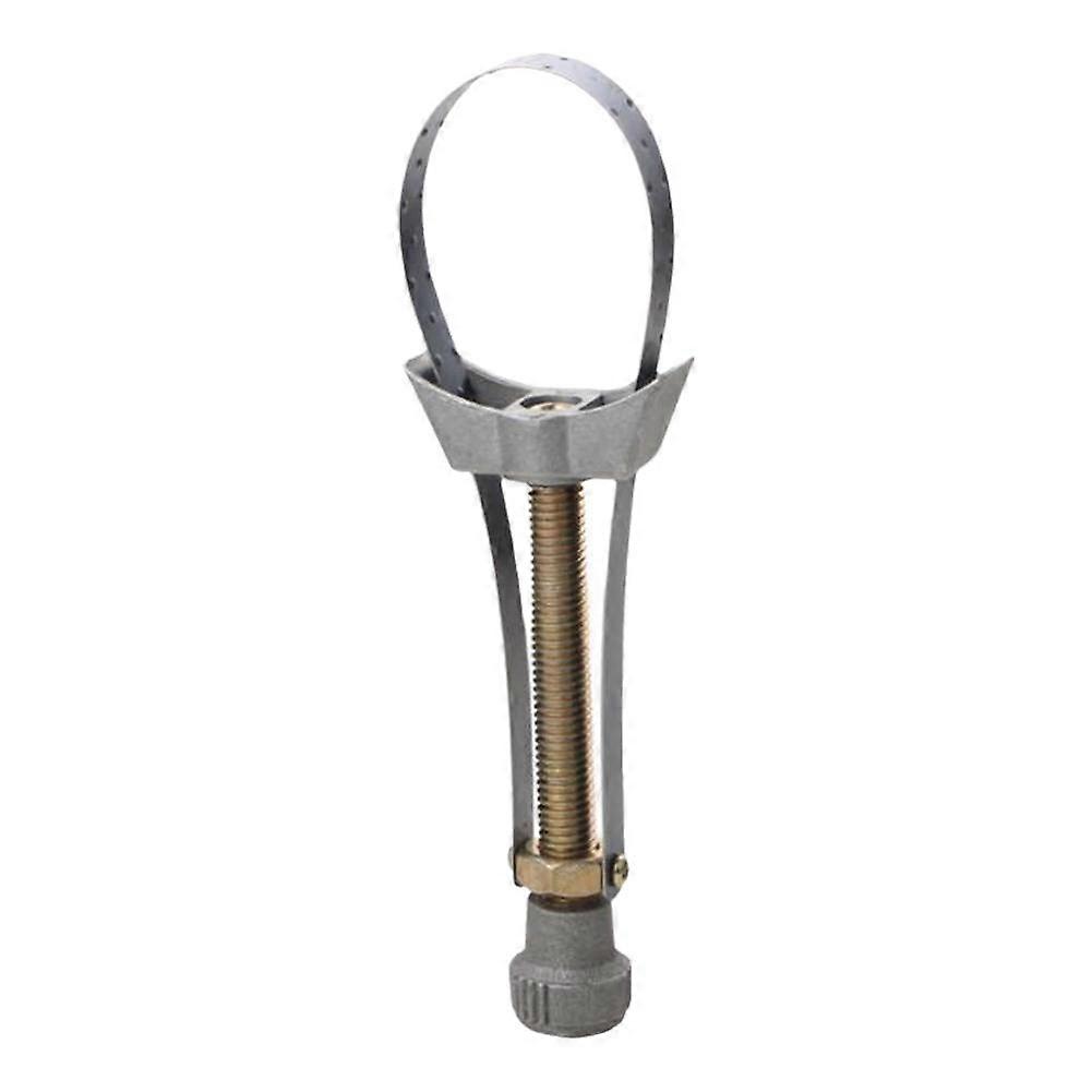Oil filter wrench (A) $ Yuanbao oil filter wrench filter oil change disassembly tool adjustable automobile oil steel belt wrench