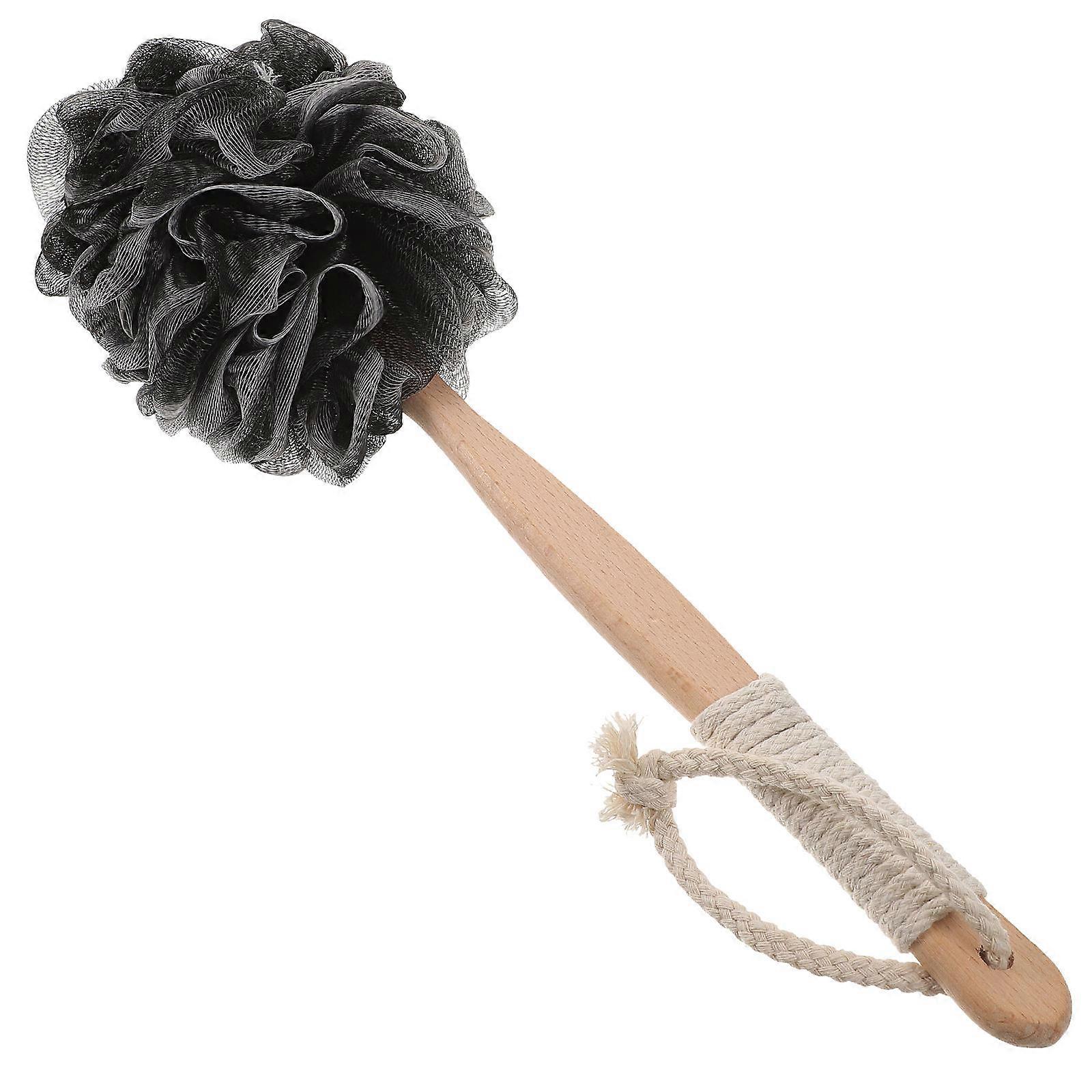 Full Body Bath Brush with Practical Wood Handle for Gentle Cleansing
