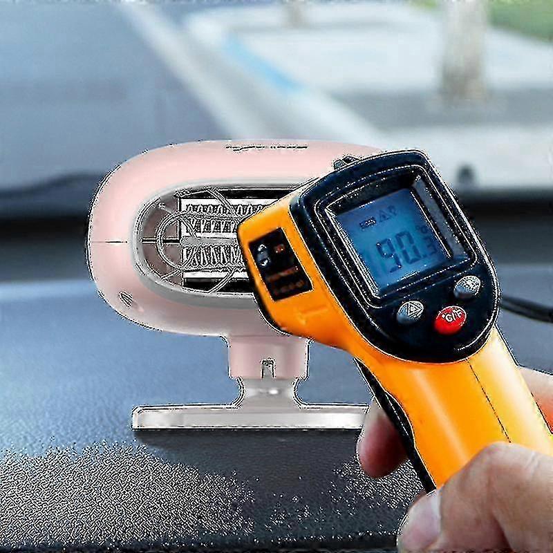 12V 150W 2 In 1 Car Heater with Heating and Cooling Function, Defroster and Defogger for Automotive Use, 360 Degree Rotatable Base, Cigarett