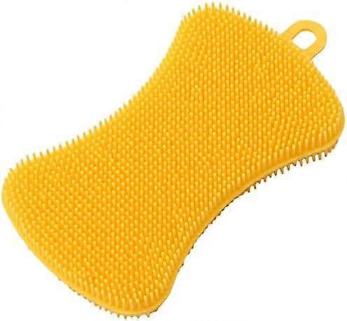 Silicone Sponge Dish Brush Multifunctional Scrubber Brush Non-Scratch Dish Brush