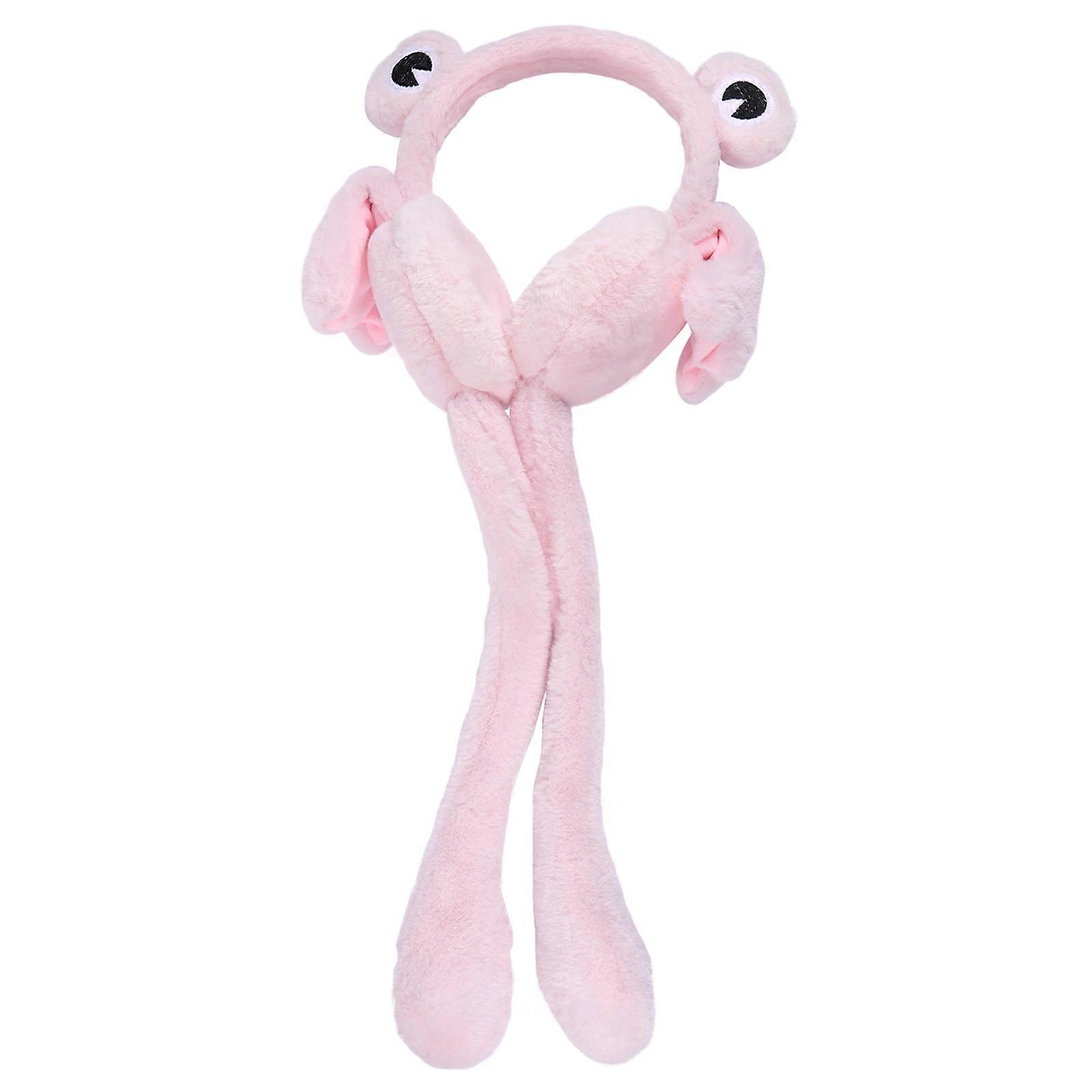 Creative Shape Cartoon Earmuff For General Users With Wind-proof Quality In Pink Color Sized 58x22x12cm 1Pack