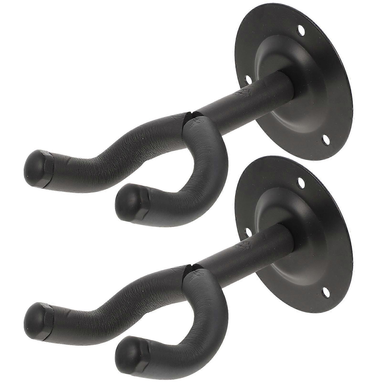 Guitar Wall Mount Hangers for Ukulele, Violin, Erhu & String Instruments – Capacity, Easy Install Hooks for Music Display