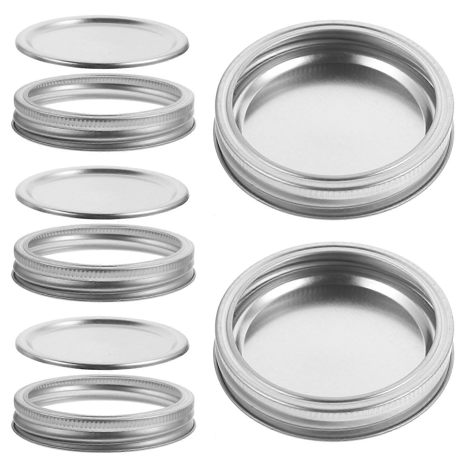 Airtight Tinplate Lids Canning Enthusiasts Home Users 5 Sets
