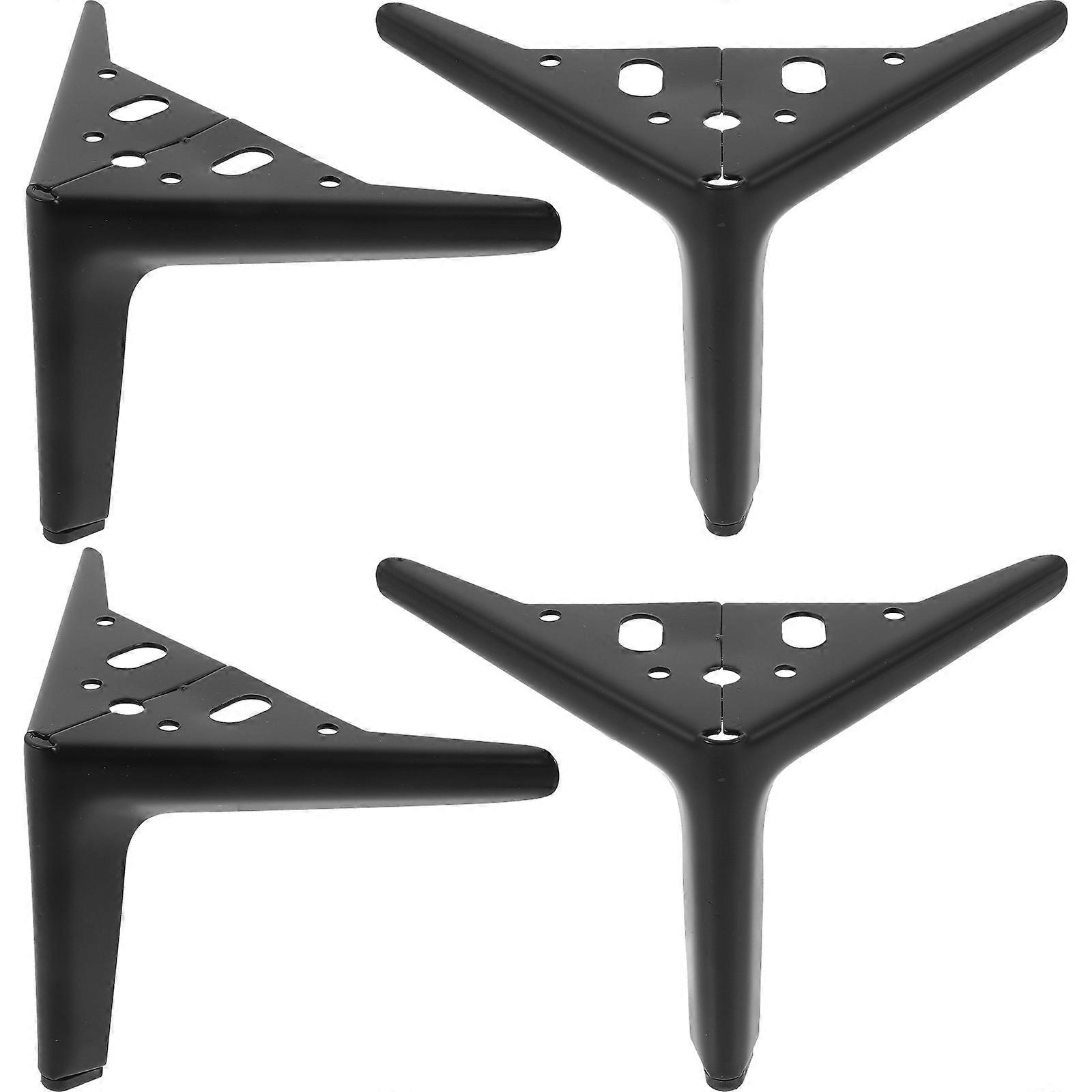 Desk Legs Cabinet Feet Sturdy Couch Legs Support Stable and Secure Furniture 4Pcs
