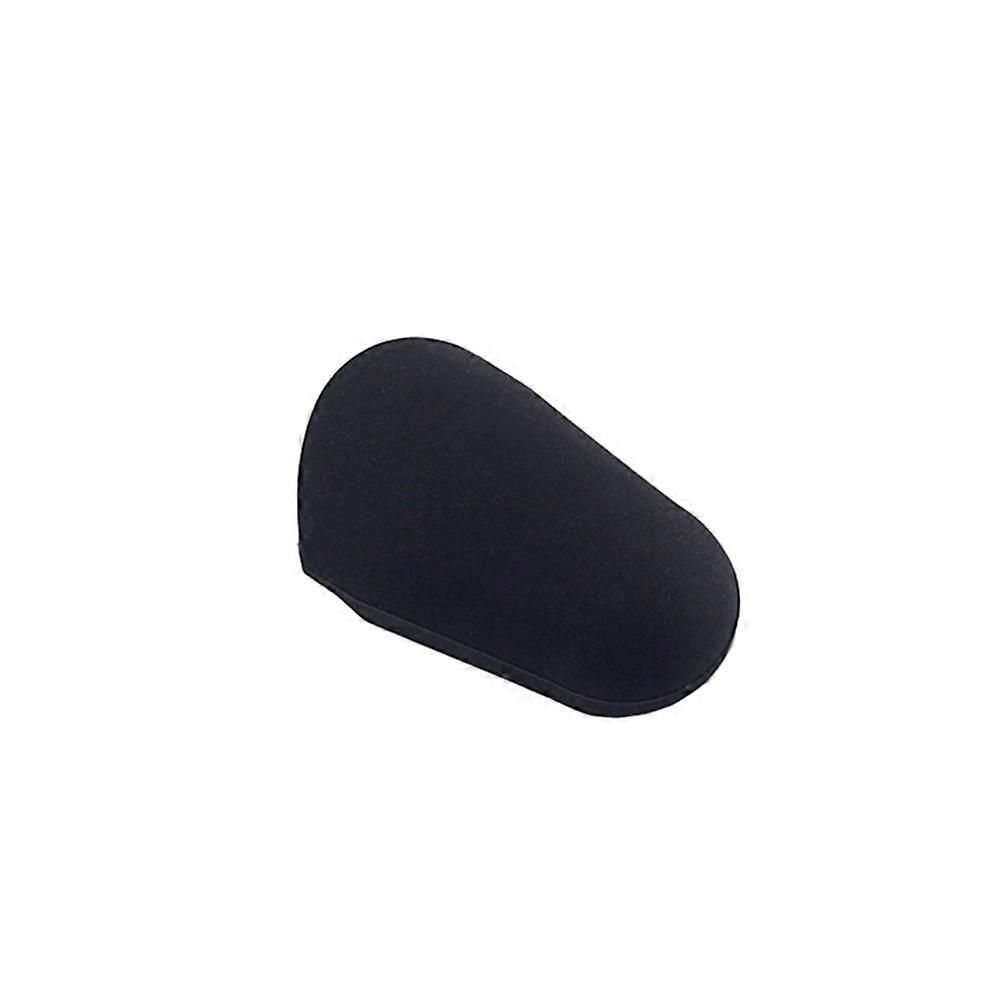 Alto Saxophone Mouthpiece C22 Silicone Protective Cap for Saxophone Clarinet Flute L Size Black 1Set