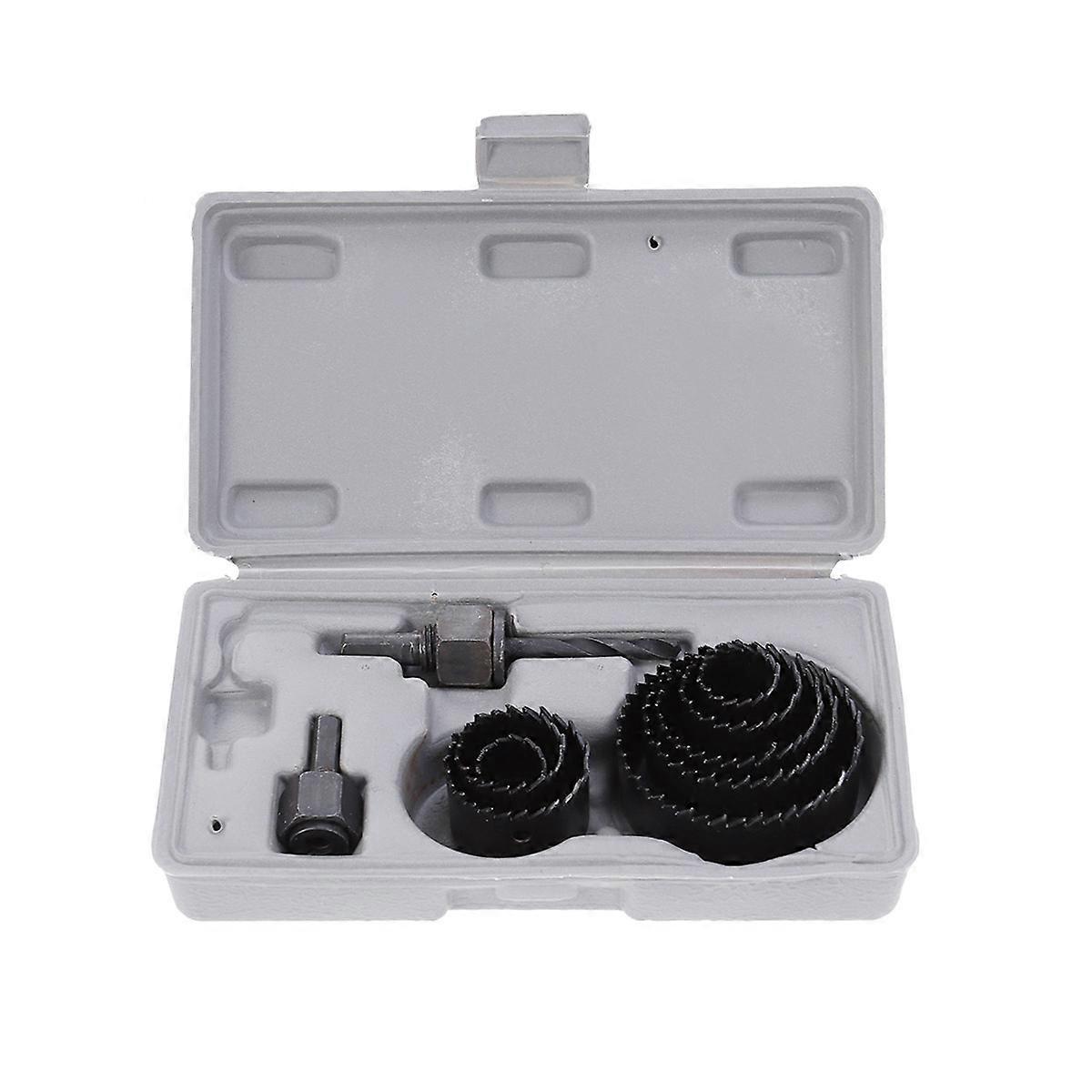 Wood Board Drill Bit 11 In 1 Hole Drill Bits Set Wood Working Tool For Plank Cutting Carbon Steel Drilling 11Pcs