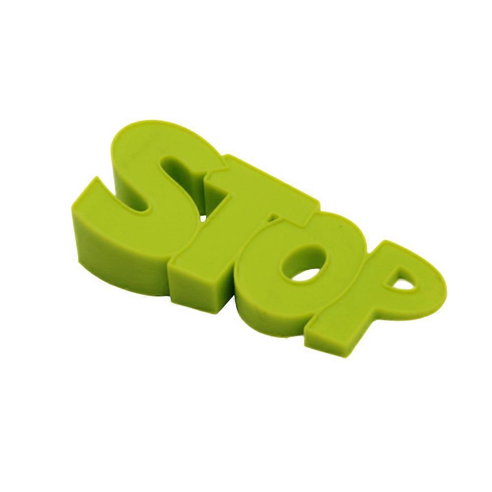 Convenient Door Stopper Silicone Wall Protection Windproof Home Use 2Pcs