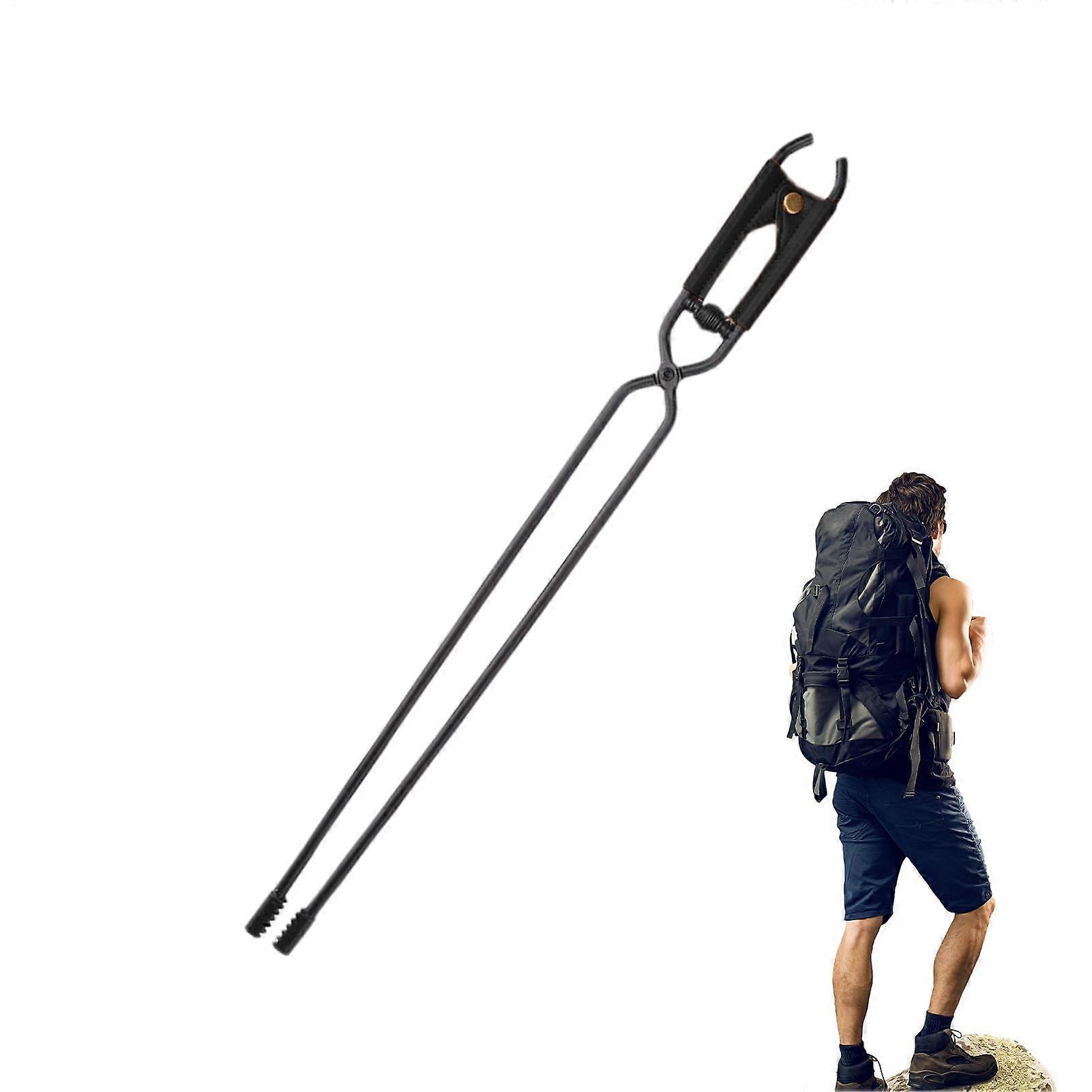 Fire Tongs High Temperature Resistant Metal Log Tongs Cast Iron