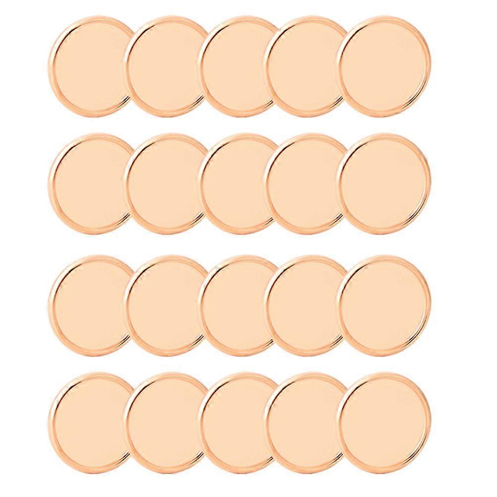20Pcs Book Binding Discs Binder Rings DIY Planners Binding Buckle Notebook Fix Discs