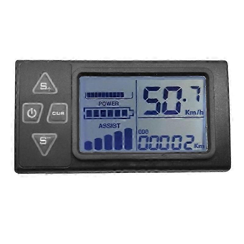 24V/36V/48V S861 LCD-display för elcykel BLDC-kontrollpanel