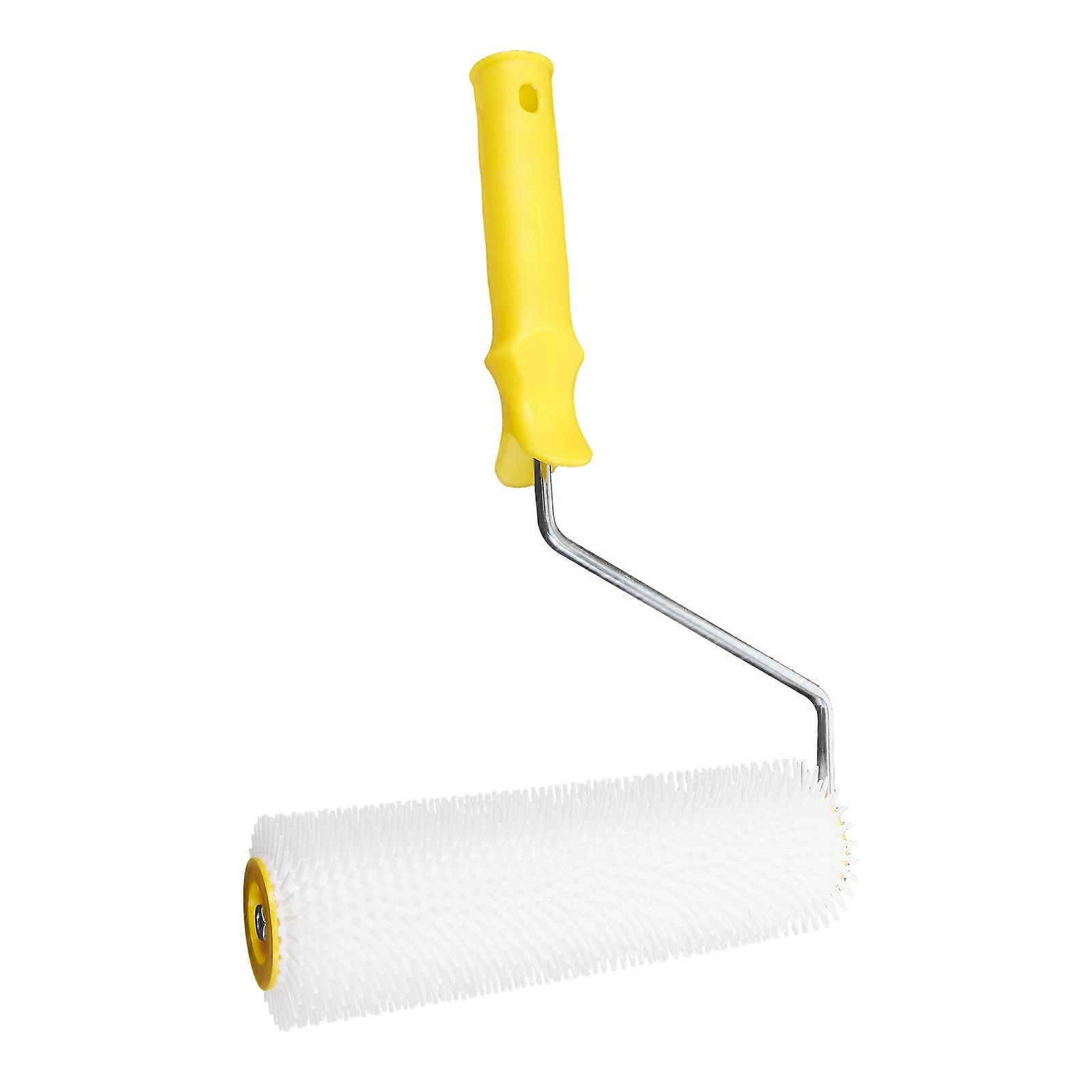 Durable Bubble Removal Tool Self Leveling Screed Spiked Roller for Efficient Painting and Flooring Applications Smooth Surface Coverage