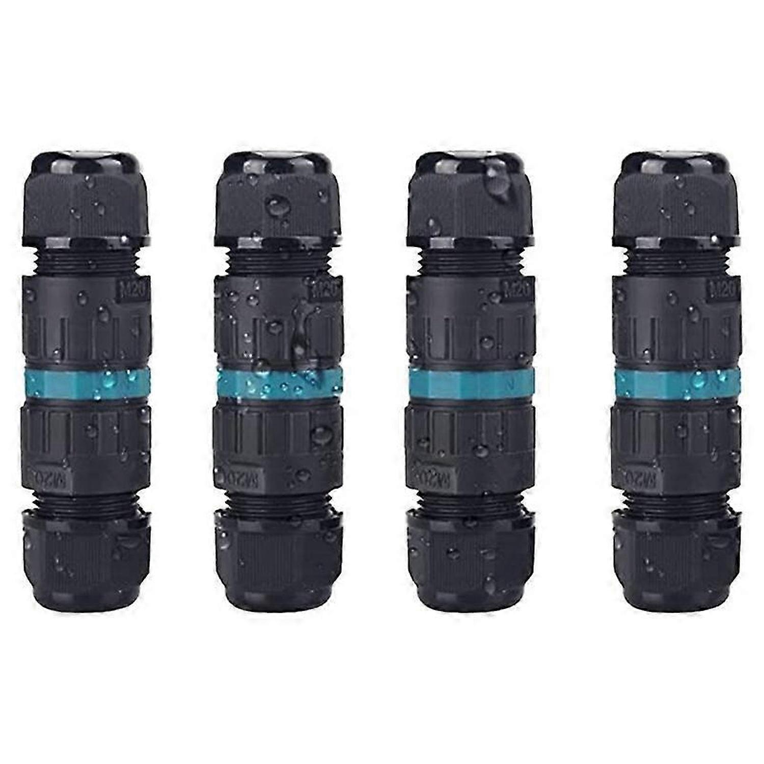 Cable Joint Waterproof Grounding Cable Connection Sleeve 3-Core Cable Connection Suitable for 5-9mm