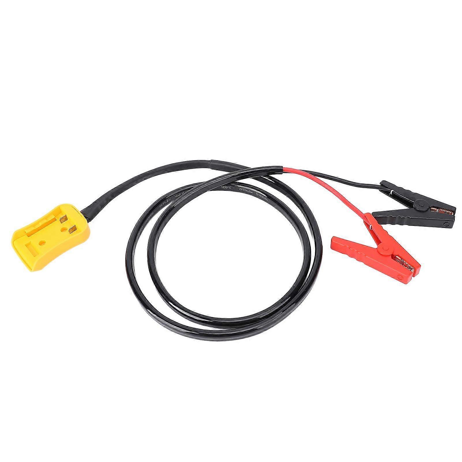 Jump Starter Cable with Adapter High Performance Portable Multifunctional 8AWG Automotive Booster Cable for 20V Battery MK83952