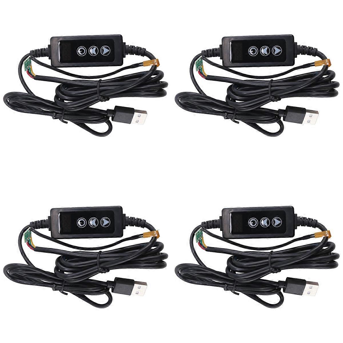  USB Mini Thermostat Switch LED Digital Control DC 5-24V 12V