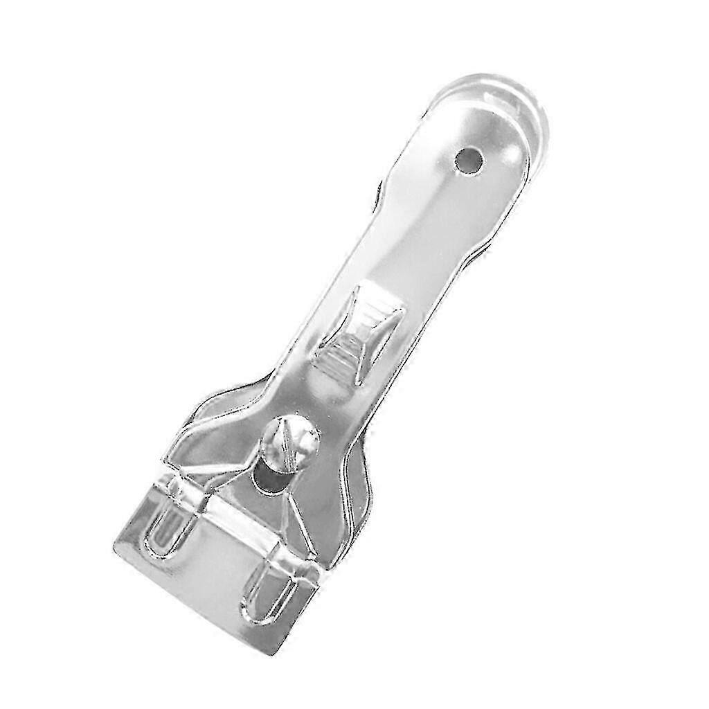 Scratch-free hob scraper suitable for induction, ceramic and halogen hobs.