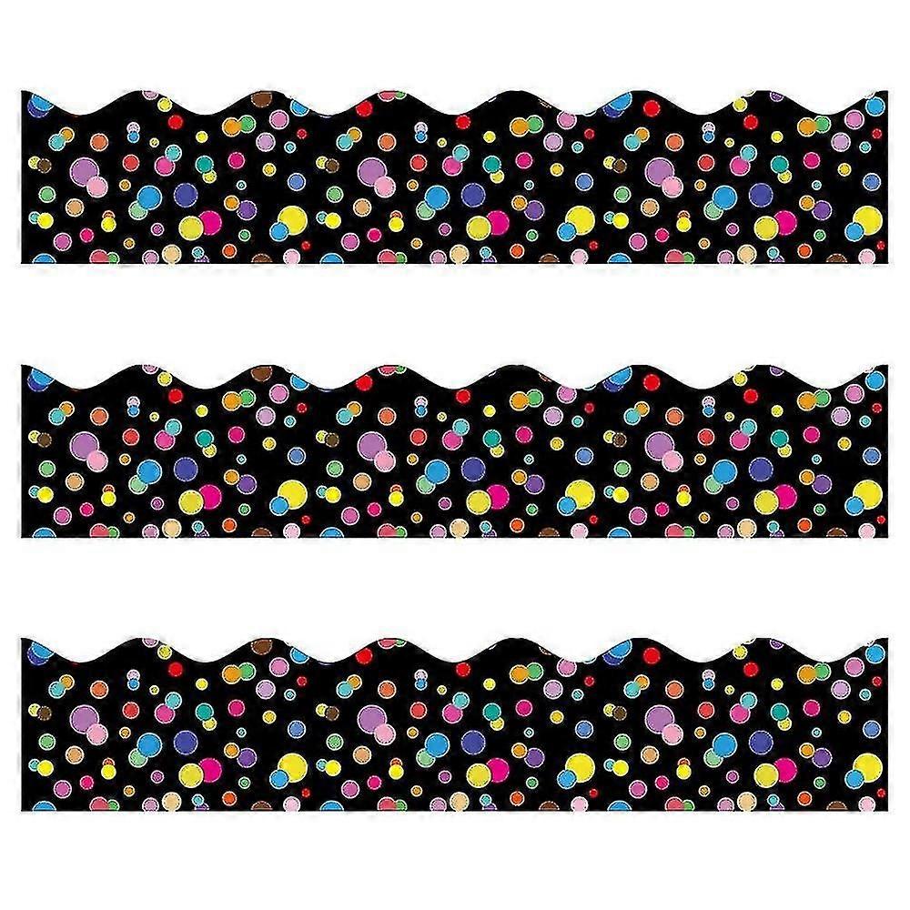 Border Bulletin Borders Stickers 65 Ft Back-to-school Decoration Borders For Bulletin Board/black B