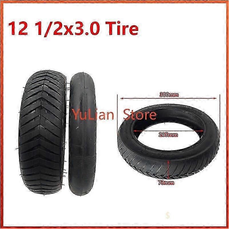 12 Inch Tires 12-1/2'' x 3.0'' Tire Set with Tubes for Electric Scooters Suitable for Certain Brands