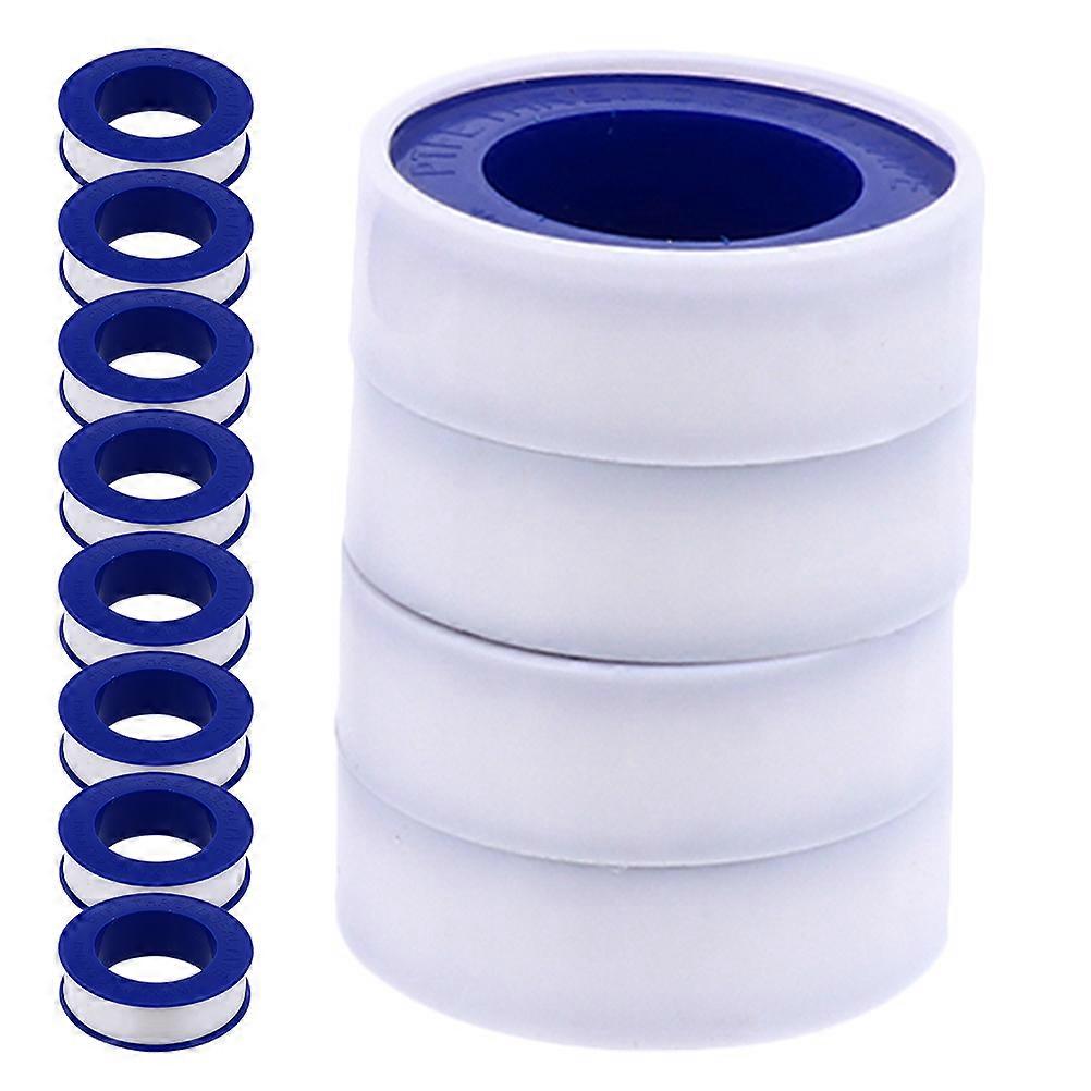 Water Tape for Faucet PTFE Extending Pipe Lifespan Maintenance Workers 12 Rolls