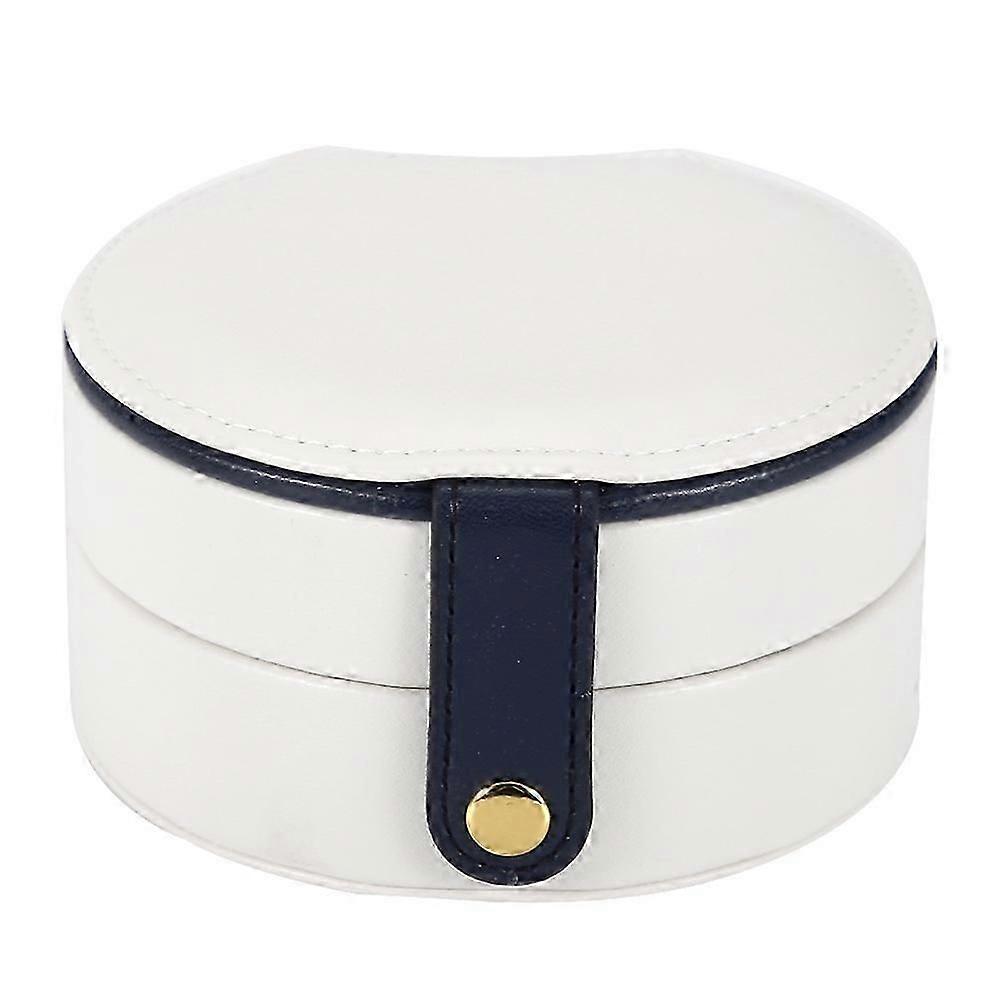 3layerPolyurethaneLeather Jewelry Storage Box Box Stand Storage Box with Mirror