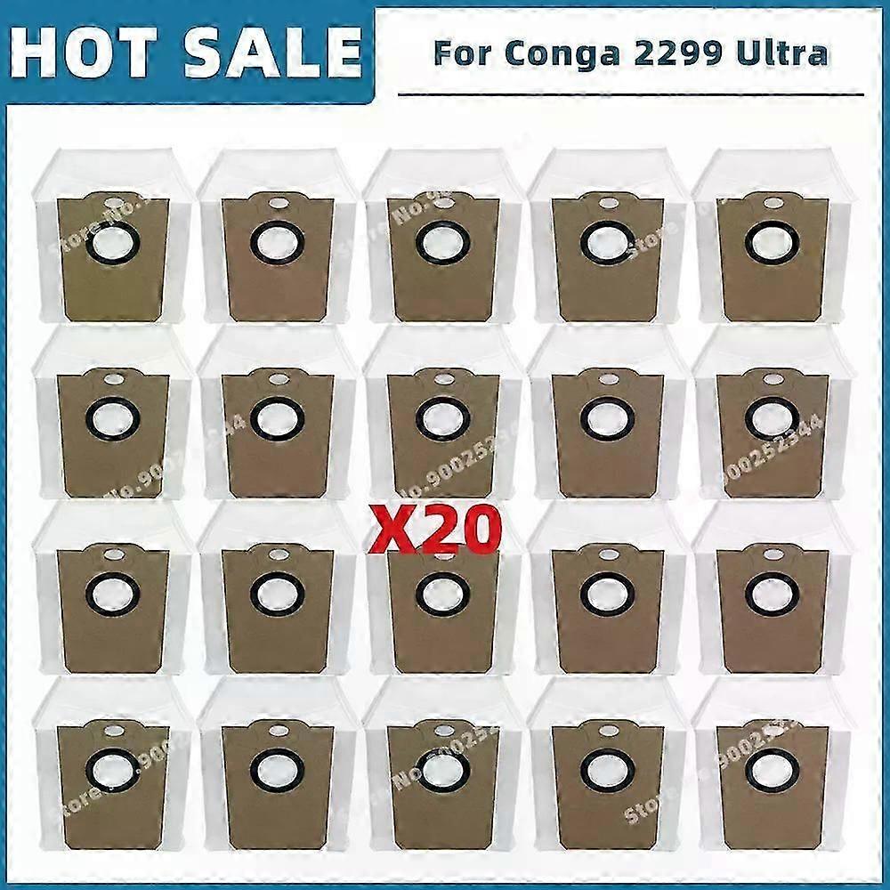 Dust Bag Applies to For Conga 2299 Ultra / Liectroux G7 / Midea S5 Plus / AENO RC4S / EVOLUTION AIRO / TESLA RoboStar iQ400 Plus