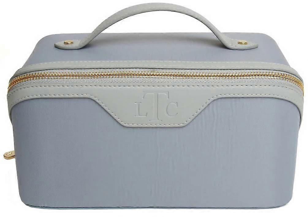 Alice Wheeler London LTC Train Case - Duck Egg Blue